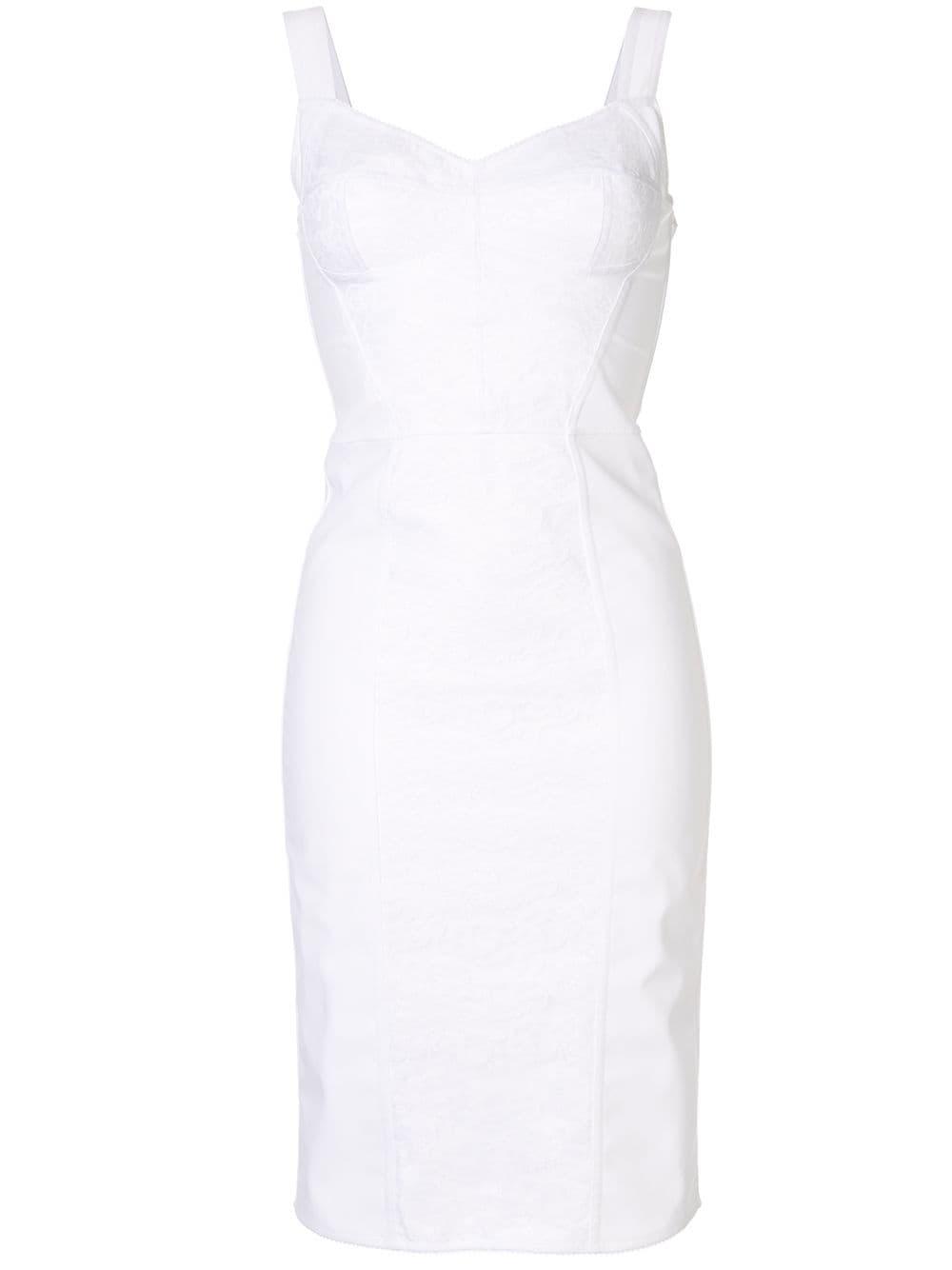 corset bustier midi dress by DOLCE&GABBANA