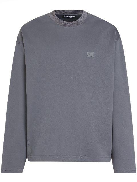 cotton jersey sweatshirt by DOLCE&GABBANA