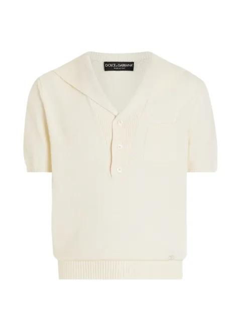 cotton polo shirt by DOLCE&GABBANA
