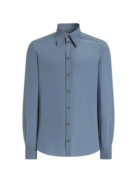 crêpe-de-chine shirt by DOLCE&GABBANA