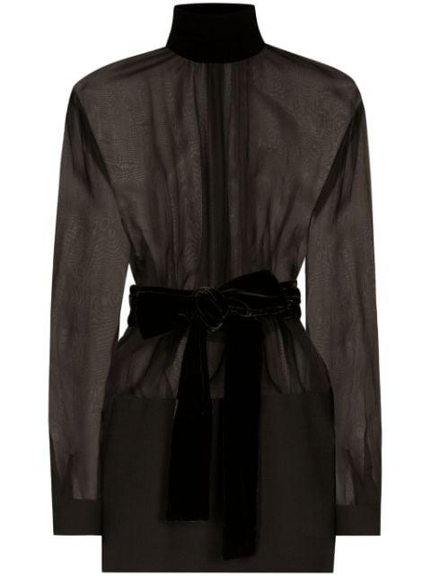 crepe dress by DOLCE&GABBANA
