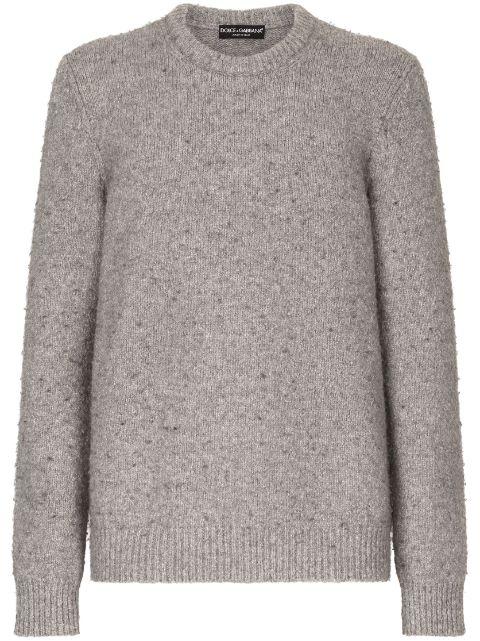 crew-neck long-sleeve jumper by DOLCE&GABBANA