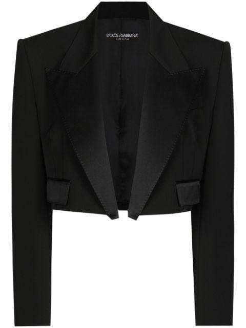 cropped blazer by DOLCE&GABBANA