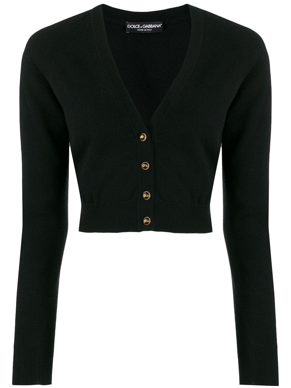 cropped cashmere cardigan by DOLCE&GABBANA