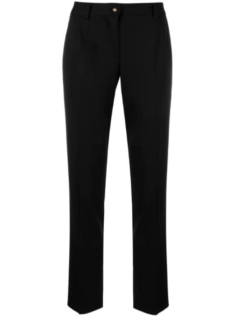 cropped straight-leg trousers by DOLCE&GABBANA
