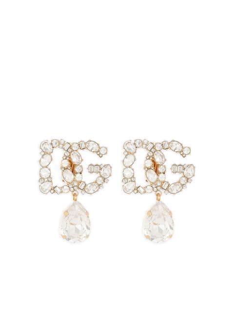 crystal-embellished earrings by DOLCE&GABBANA