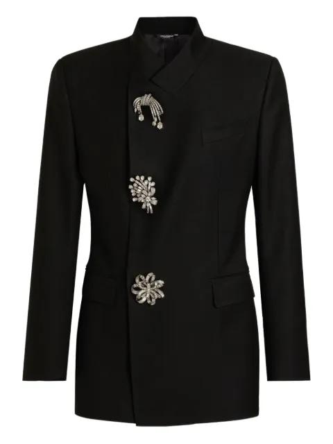crystal-embellished jacket by DOLCE&GABBANA