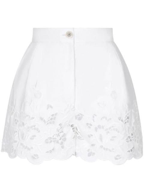cut-out detailing shorts by DOLCE&GABBANA