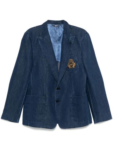 denim blazer by DOLCE&GABBANA