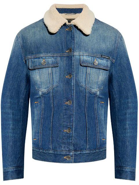 denim jacket by DOLCE&GABBANA