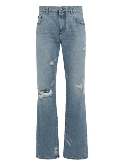 distressed jeans by DOLCE&GABBANA
