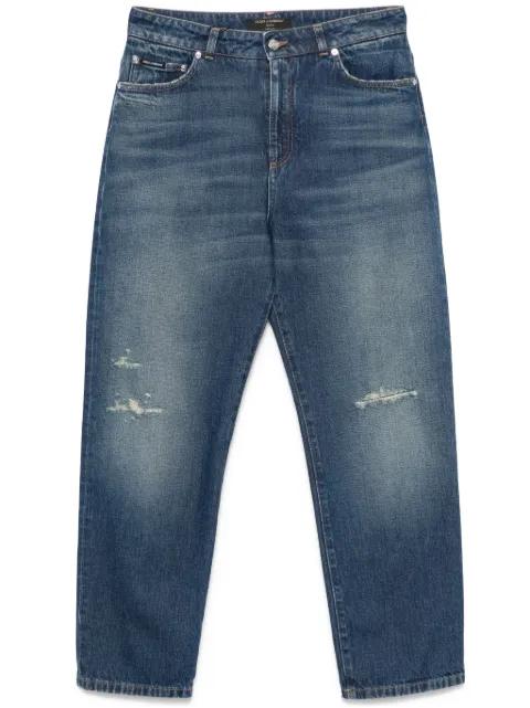 distressed jeans by DOLCE&GABBANA