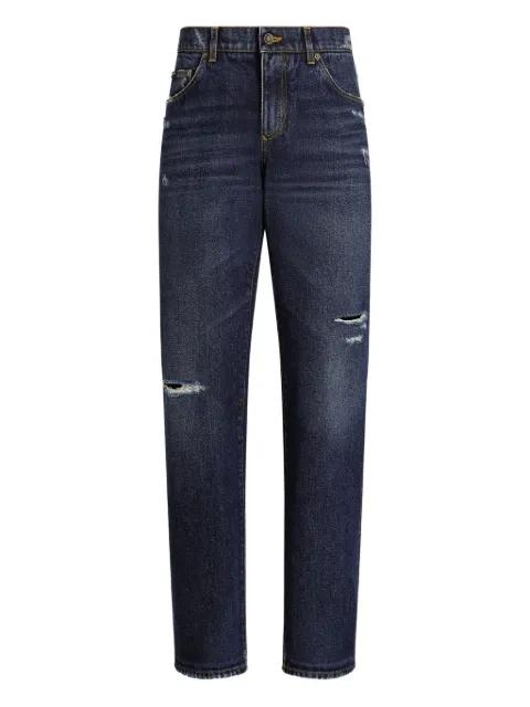 distressed ripped jeans by DOLCE&GABBANA
