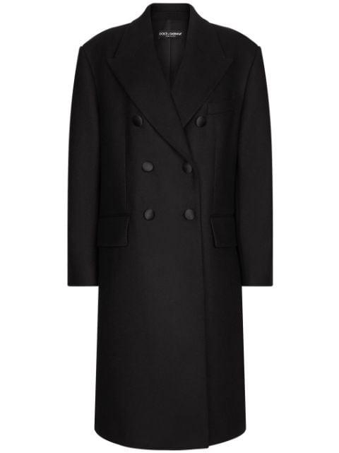 double-breasted coat by DOLCE&GABBANA