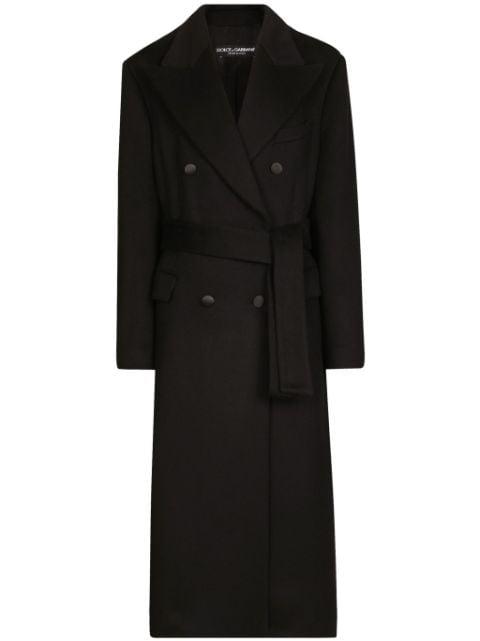 double-breasted coat by DOLCE&GABBANA