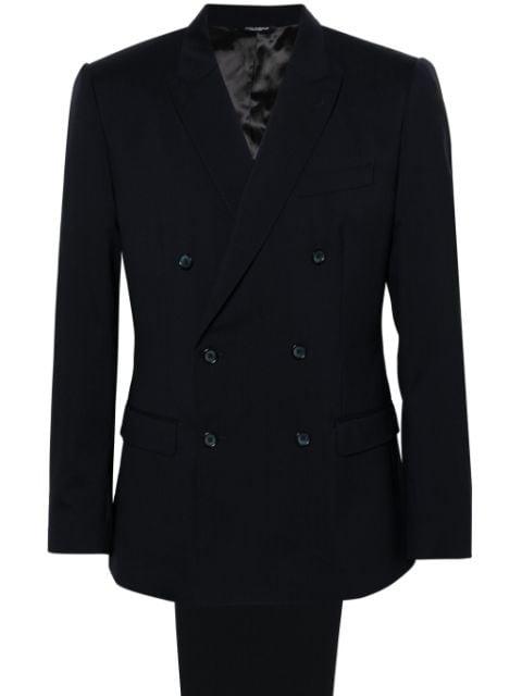 double-breasted twill blazer by DOLCE&GABBANA