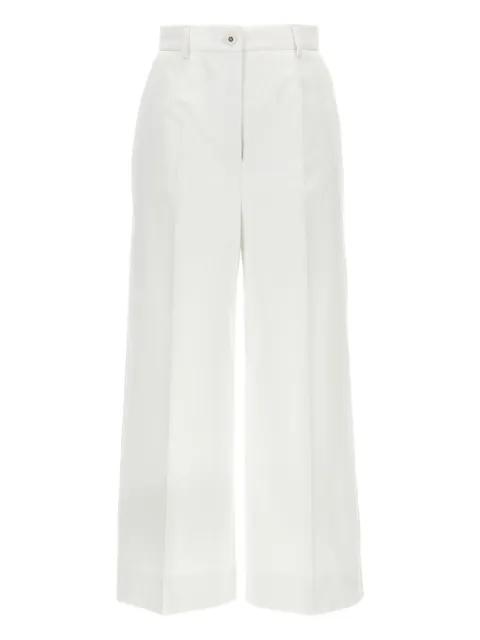 double-darts high-waisted trousers by DOLCE&GABBANA
