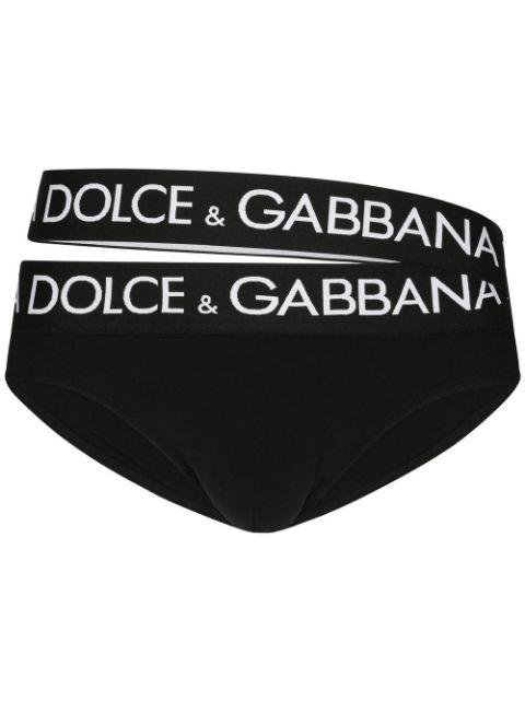 double-waistband bikini bottoms by DOLCE&GABBANA