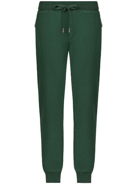 drawstring track pants by DOLCE&GABBANA
