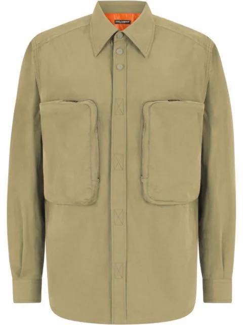 drawstring-waist shirt by DOLCE&GABBANA