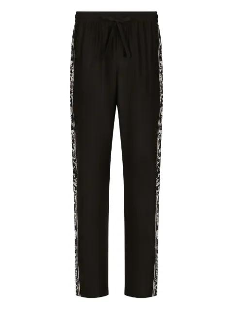drawstring-waistband trousers by DOLCE&GABBANA