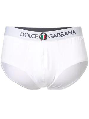 elastic waist logo briefs by DOLCE&GABBANA