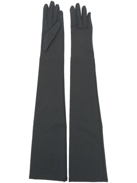 elbow-length stretch-design gloves by DOLCE&GABBANA