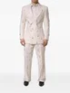 embellished double-breasted suit by DOLCE&GABBANA embellished double-breasted suit by DOLCE&GABBANA