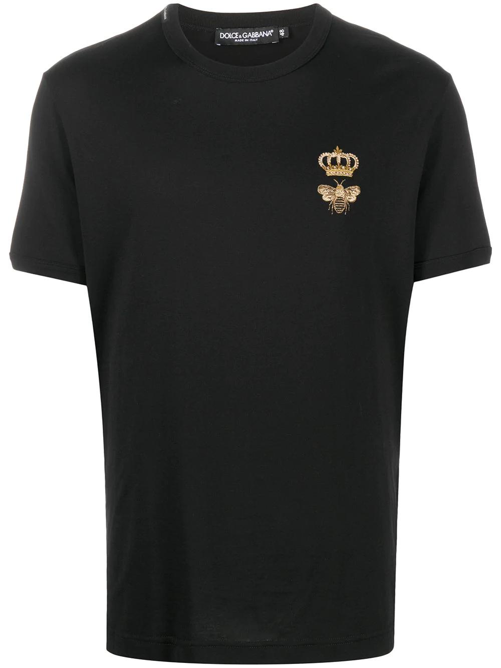 embroidered cotton T-shirt by DOLCE&GABBANA