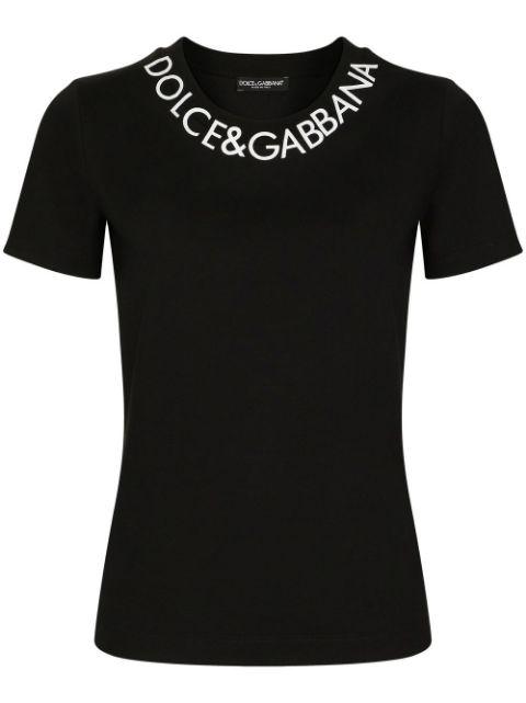 embroidered jersey T-shirt by DOLCE&GABBANA