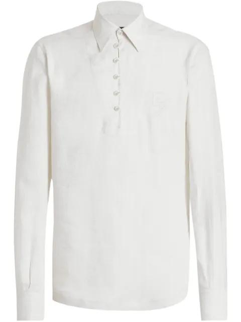 embroidered-logo shirt by DOLCE&GABBANA