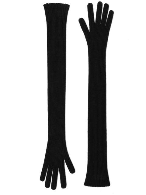 extra-long cashmere-blend gloves by DOLCE&GABBANA