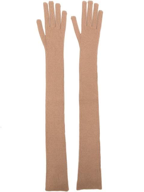 extra-long cashmere-blend gloves by DOLCE&GABBANA