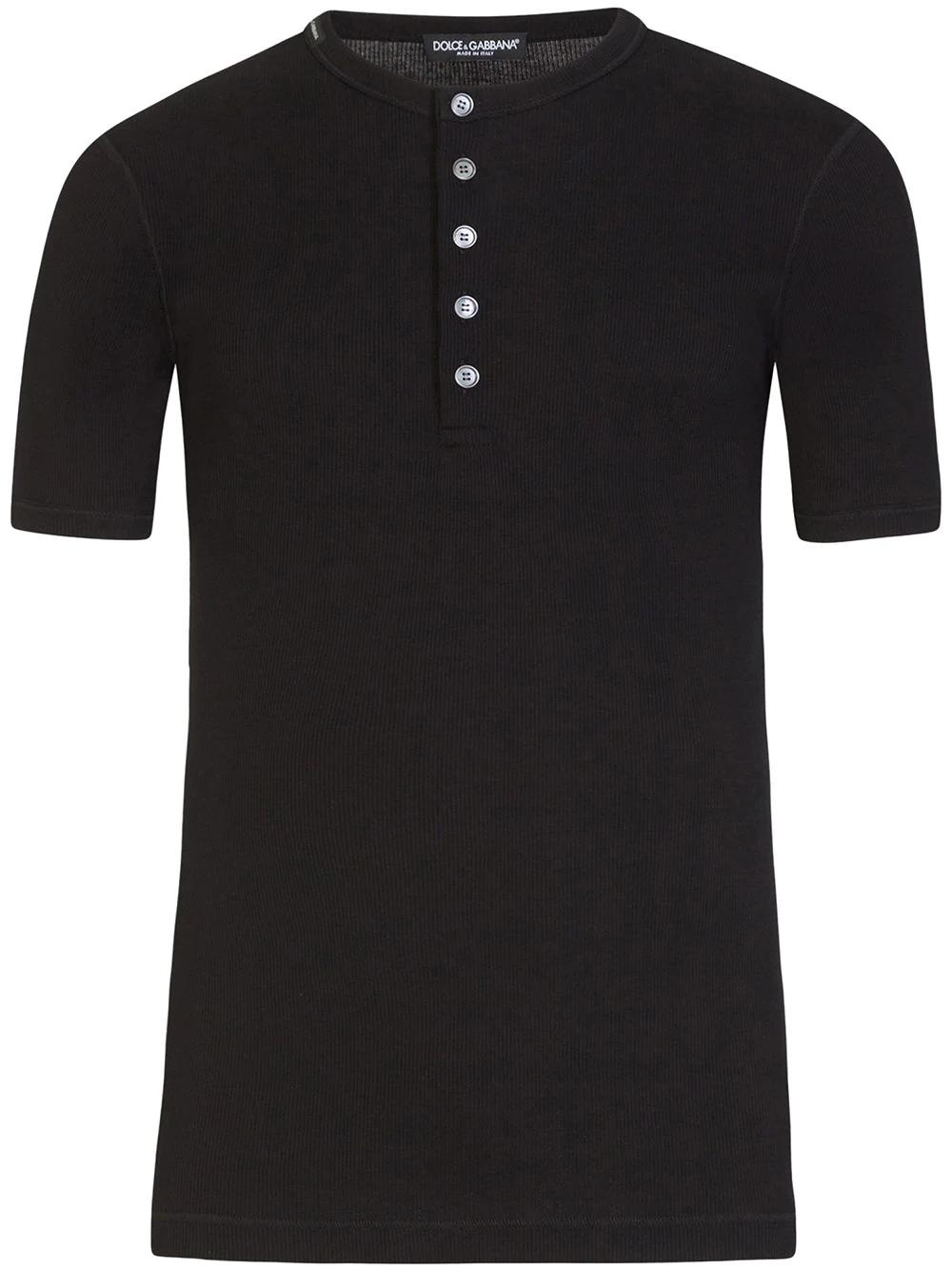 fine-rib cotton T-shirt by DOLCE&GABBANA