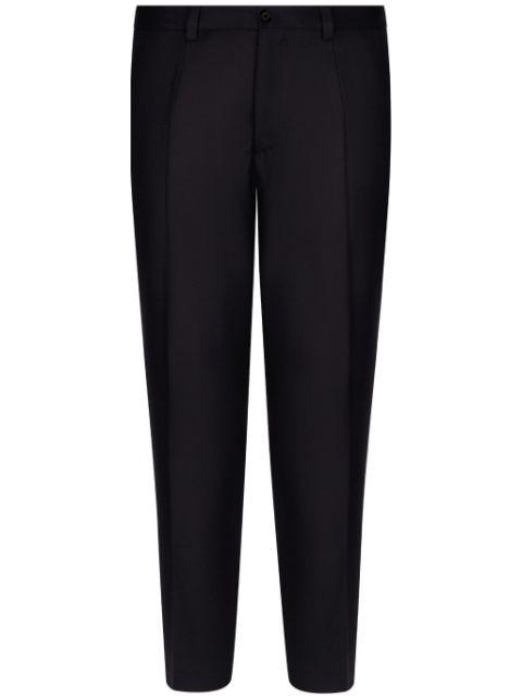 flannel tailored trousers by DOLCE&GABBANA
