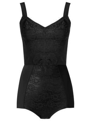 floral-lace corset bodysuit by DOLCE&GABBANA