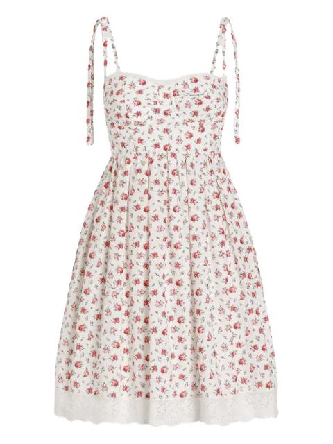 floral lace dress by DOLCE&GABBANA