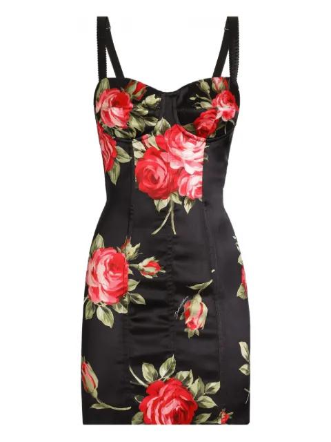 floral mini dress by DOLCE&GABBANA