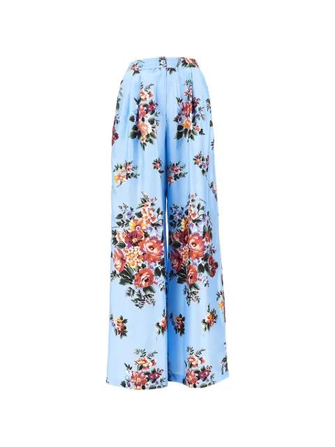 floral-pattern trousers by DOLCE&GABBANA