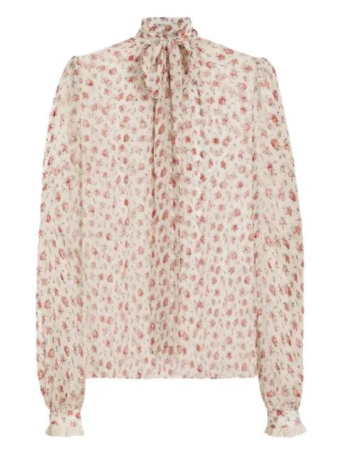 floral-print blouse by DOLCE&GABBANA