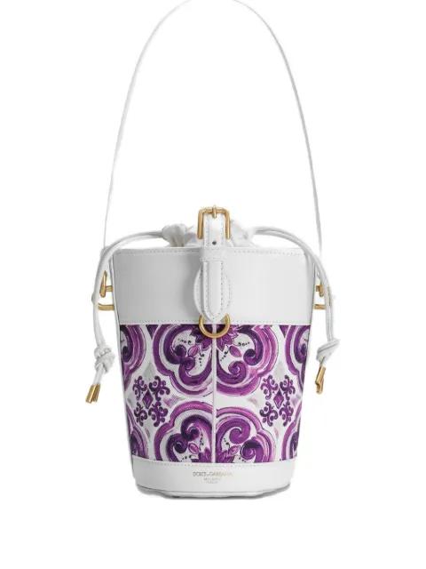 floral-print bucket bag by DOLCE&GABBANA