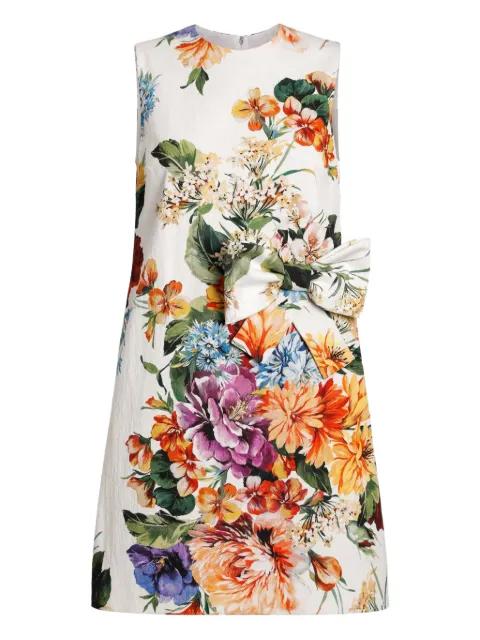 floral-print mini dress by DOLCE&GABBANA