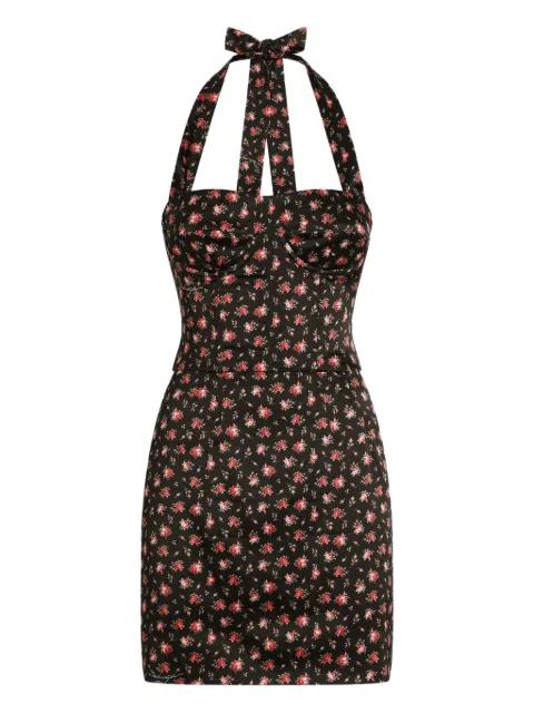 floral-print mini dress by DOLCE&GABBANA