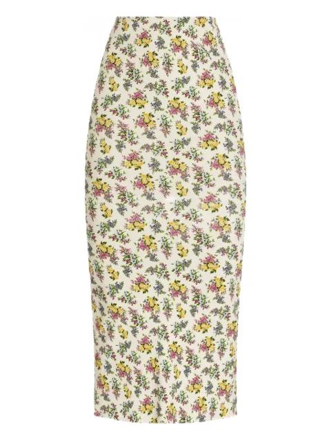 floral-print pencil skirt by DOLCE&GABBANA