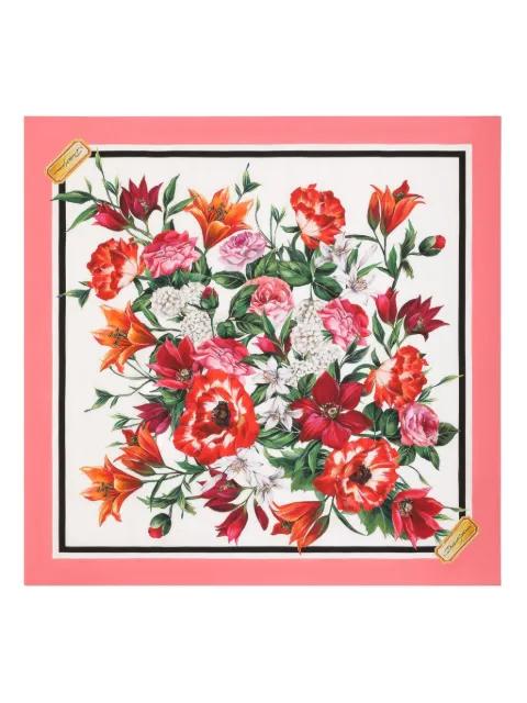floral-print scarf by DOLCE&GABBANA