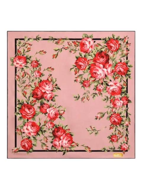 floral-print scarf by DOLCE&GABBANA
