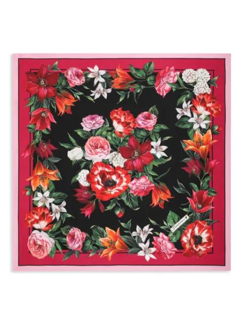 floral-print scarf by DOLCE&GABBANA