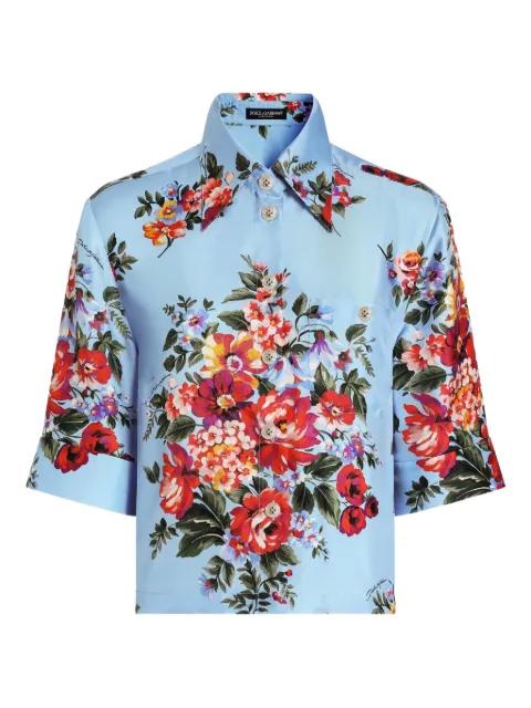 floral-print shirt by DOLCE&GABBANA