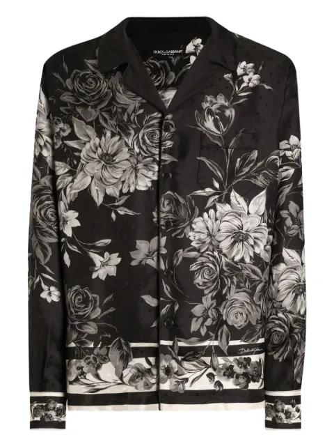 floral-print shirt by DOLCE&GABBANA