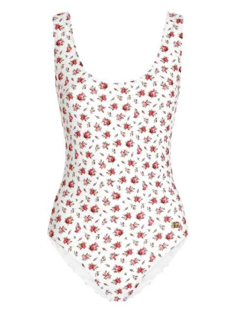 floral-print swimsuit by DOLCE&GABBANA